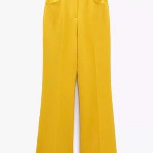 ZARA wide leg high-waist trousers